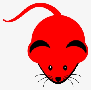 Mouse Clip Art At Clker Com Vector Ⓒ - Red Mouse Cartoon Logo #9503705