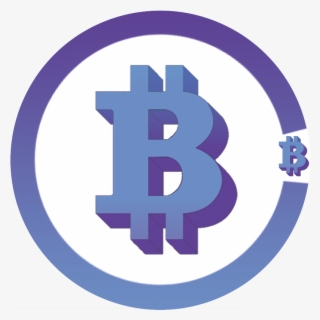 Bbc Cryptocurrency Logo - Blue Bitcoin Transparent #9504384