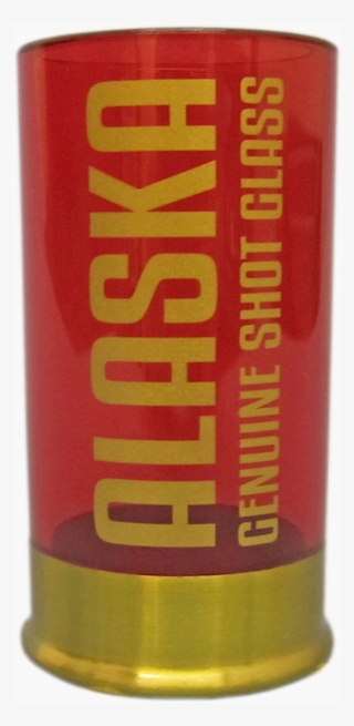 Red Shotgun Shell Shot Glass - Energy Drink #9504662