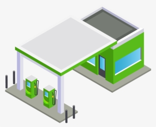 File - Gasolinera - Gasolinera Png #9505134