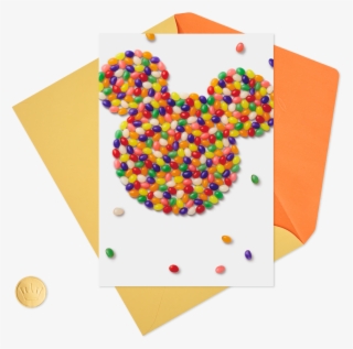 Mickey Mouse Jelly Bean Easter Card For Grandson - Craft #9506313