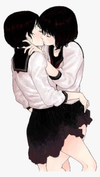 Lesbian Kiss Clip Art #9506480