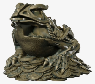 Xxray Fortune Frog - Statue #9507497