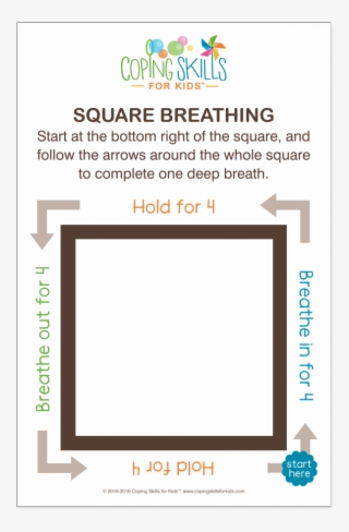 Square Breathing For Kids - Free Transparent PNG Download - PNGkey