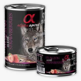 Sturgeon Strawberries For Dogs - Alpha Spirit Wet Food #9507706