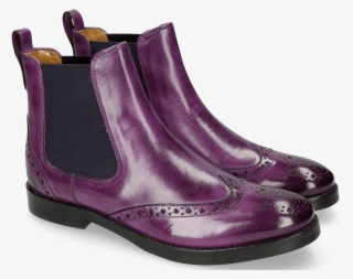Ankle Boots Amelie 5 Viola Elastic Purple - Melvin Hamilton Xandel 2 #9508361