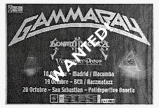 2001 No World Order Tour 2001 Spain Poster - Poster #9508528