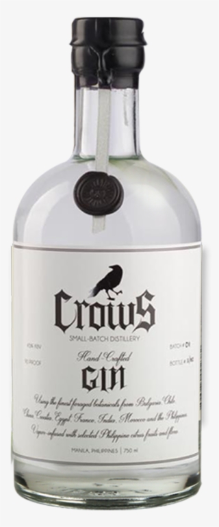 Crows Gin - Glass Bottle #9509348