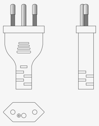 This Free Icons Png Design Of Brasil Plug #9510290