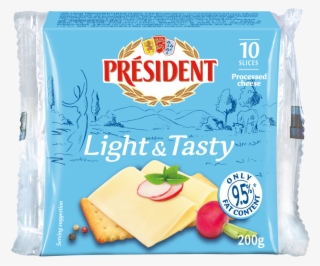 Light Processed Cheese Slices - 總統 牌 芝士 #9510462 Light Processed Cheese Slices - 總統 牌 芝士 #9510462