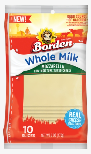 Whole Milk Mozzarella Slices - General Supply #9510630