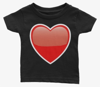 Emoji Baby T Shirt - Heart #9512759