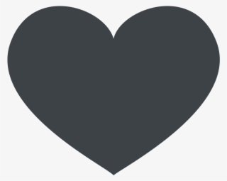 File - Emojione 1f5a4 - Svg - Black Heart Icon Png #9512852
