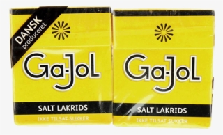 Ga Jol Salt Lakrids Salty Liquorice Sugarfree Pastilles - Paper Product #9513251