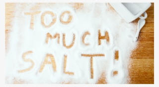 Why Is Too Much Salt Bad For Kids - Stitch #9513295