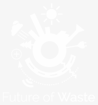 Future Of Waste Logo Portrait White Hd Print Transparent - Poster #9513760