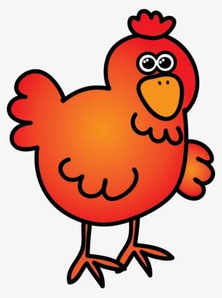 Little Red Hen Clipart - Cartoon #9513848