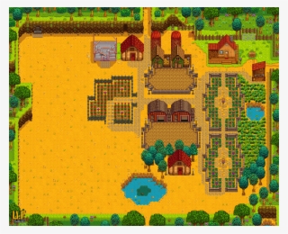 Farm Plan In Summer - Stardew Valley Farm Layout Ideas #9514762