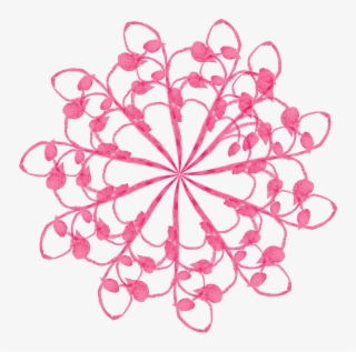 Watercolor Flower Vector, Simple Style - Motif #9517029