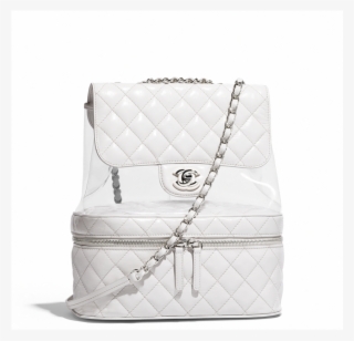 The Latest Shoes Collections On The Chanel Official - Chanel Spring 2018 Backpack Pvc #9517962