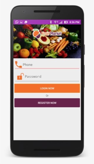 07-login - Fruits App Login #9518151