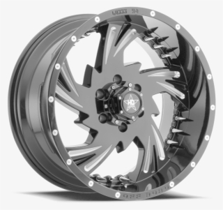 Luxxx Hd Off Road® Lux Hd 7 Wheels Rims Gloss Black - Scorpion Sc19 #9520620