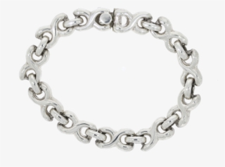 Sterling Silver Cross Design Bracelet - Chain #9521586