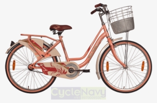 Hero Miss India Reeva 26t Peach Ladies Girls - Classic City Bicycles #9522728