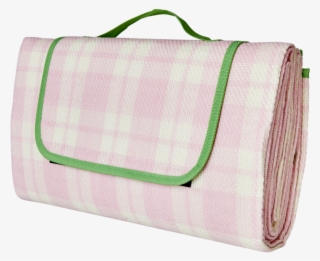 Picnic Blanket In Pink & Cream By Rice Dk - Picnic Blankets #9522733