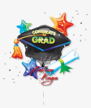 Grad Cap Cluster - Balloon #9524802