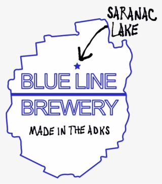 Blue Line Lake Flower Ale - Graphic Design #9524893