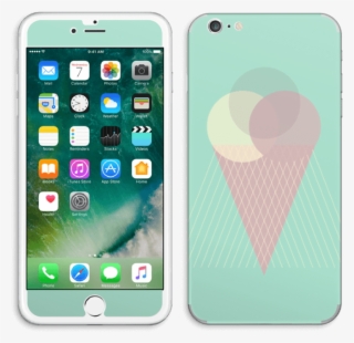 Mint Green Ice Cream Skin Iphone 6 Plus - Ip 7 Plus Rose Gold #9525052
