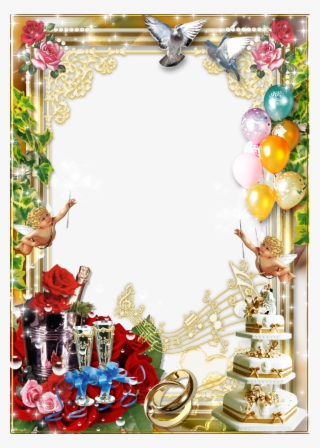 Wedding Background, Frame Background, Happy Birthday - Birthday Frame Elegant #9525387