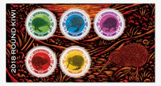 2018 Round Kiwi Miniature Sheet - Circle #9525570