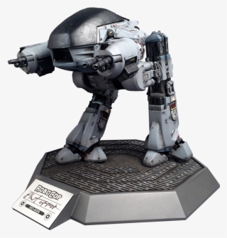 Ed-209 Screen Used Puppet Prop Replica By Phil Tippet - Robocop Ed 2 Png #9526214