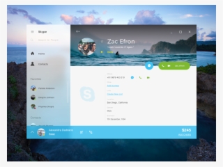 Daily Ui - Profile Page Ui Desktop #9526263