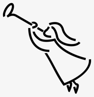 Png Transparent Download Blows Horn Image Illustration - Angel Blowing Trumpet Png #9527577