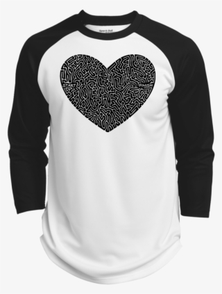 Love Heart Maze Baseball Jersey - Camiseta Tigres Del Licey #9527810
