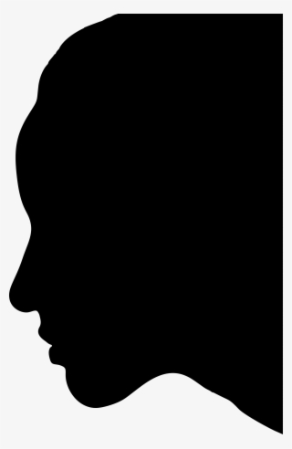 Clipart Profile Big Image Png - Human Head Profile Silhouette #9529837