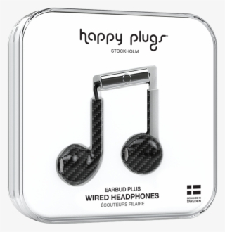 Earbud Plus Carbon Fiber - Happy Plugs #9530822
