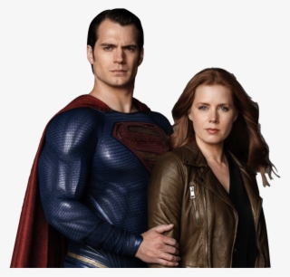 Batman Vs Superman Png - Superman Henry Cavill And Amy Adams #9530889