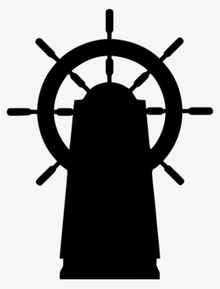 Ship's Wheel Helmsman - Ship Helm Clip Art #9532038