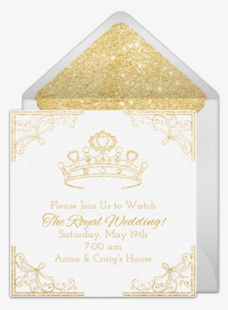 Princess Crown Online Invitation - Royal Wedding Invitations #9532409