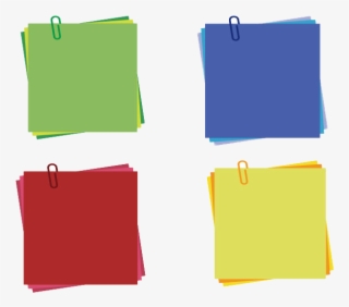 Post It Note Clip Color Sticky Notes - Sticky Notes With Paper Clip #9532619 Post It Note Clip Color Sticky Notes - Sticky Notes With Paper Clip #9532619