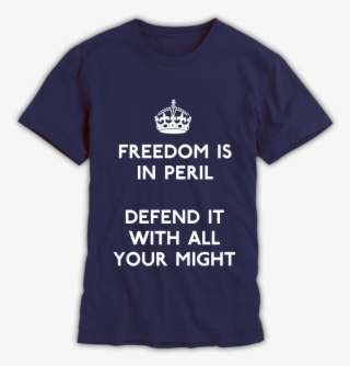 Freedom Is In Peril T-shirt - Active Shirt #9533300