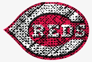 Cincinnati Reds 2007-pres Wordmark Logo Distressed - Circle #9533397