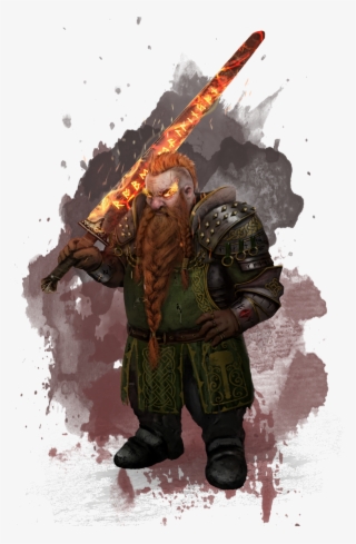 Encali Dwarves Have A General Distrust Of Anyone Who - Dwarf Forge Domain Cleric #9534040