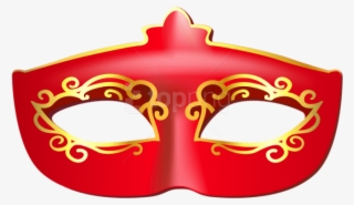 Download Red Carnival Mask Clipart Png Photo - Portable Network Graphics #9534643