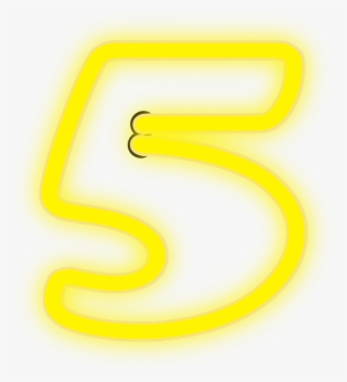 Numeros En Colores Neon #9534764