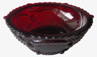 Vintage Avon Cape Cod Dessert Bowl - Storage Basket #9536476